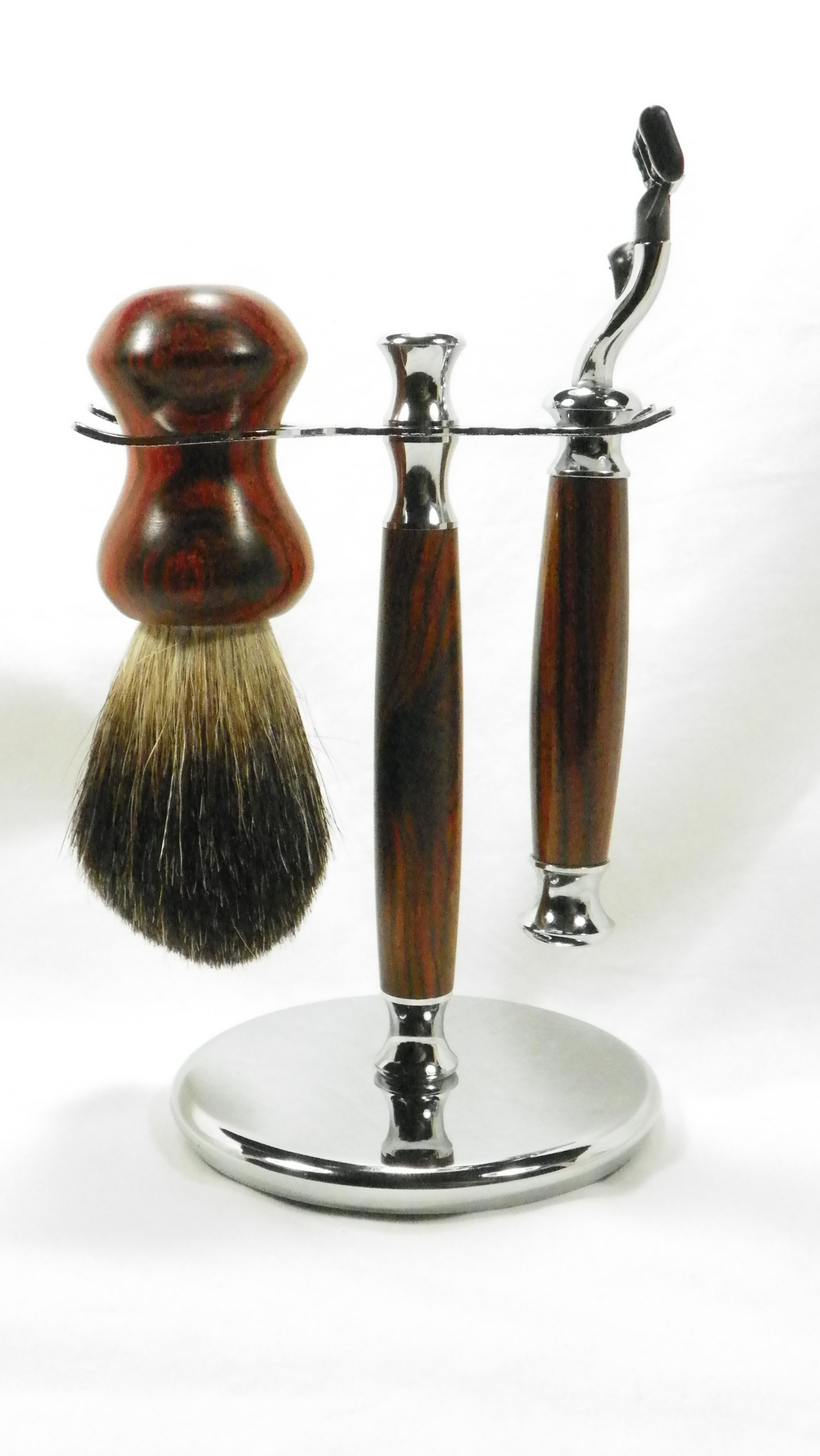Cocobolo Shaving Set